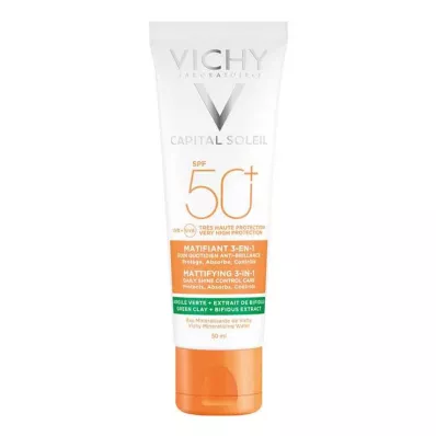 VICHY CAPITAL Soleil matt güneş bakım kremi.LSF 50+, 50 ml