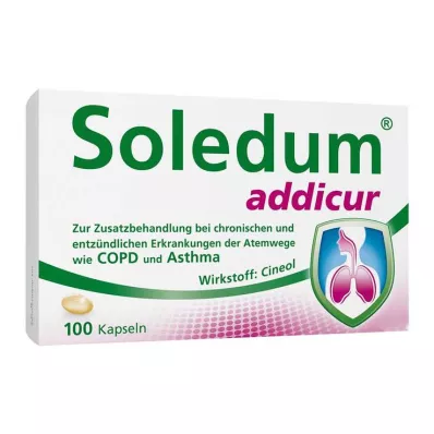 SOLEDUM addicur 200 mg enterik kaplı yumuşak kapsül, 100 adet SOLEDUM addicur 200 mg enterik kaplı yumuşak kapsül, 100 adet
