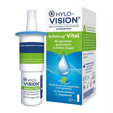 HYLO-VISION SafeDrop Vital göz damlası, 10 ml