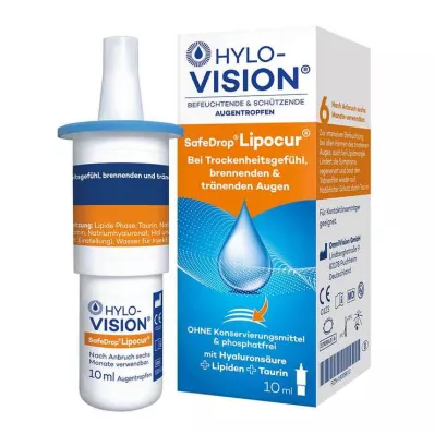 HYLO-VISION SafeDrop Lipocur göz damlası, 10 ml