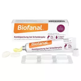 Vajinal pamukçuk için Biofanal® kombinasyon paketi, 1 p