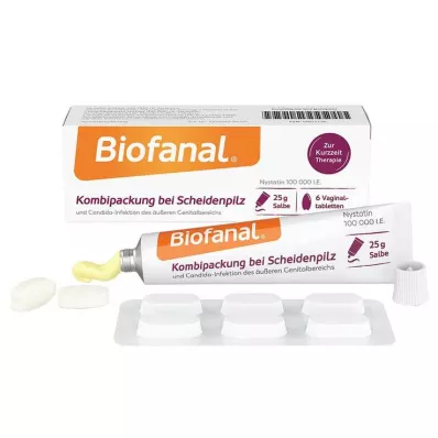 Vajinal pamukçuk için Biofanal® kombinasyon paketi, 1 p Vajinal pamukçuk için Biofanal® kombinasyon paketi, 1 p