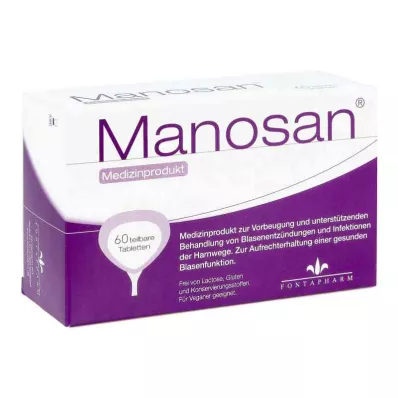 MANOSAN Tabletler, 60 adet