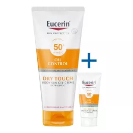 EUCERIN Güneş Jel-Krem Yağ Kontrol Vücut LSF 50+, 200 ml