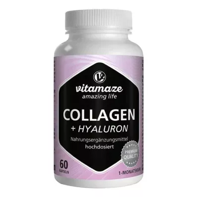 COLLAGEN 300 mg+Hyaluron 100 mg yüksek doz kapsül, 60 adet