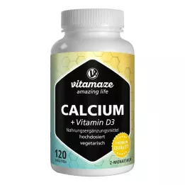 CALCIUM D3 600 mg/400 I.U. vejetaryen tablet, 120 adet