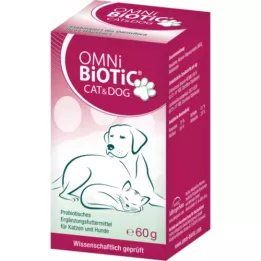 OMNI BiOTiC Kedi &amp; Köpek tozu, 60 g