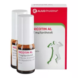 NICOTIN AL 1 mg/ağızdan uygulama için sprey, 2 adet
