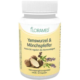 YAMSWURZEL & MÖNCHSPFEFFER Floramed Kapsüller, 60 Kapsül