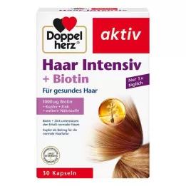 DOPPELHERZ Hair Intensive+Biotin Kapsül, 30 Kapsül