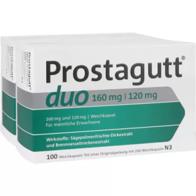 PROSTAGUTT duo 160 mg/120 mg yumuşak kapsül 200 adet, 200 adet