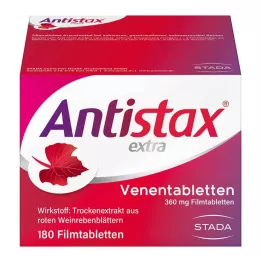 ANTISTAX ekstra damar tabletleri, 180 adet