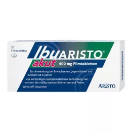 IBUARISTO akut 400 mg film kaplı tabletler, 20 adet