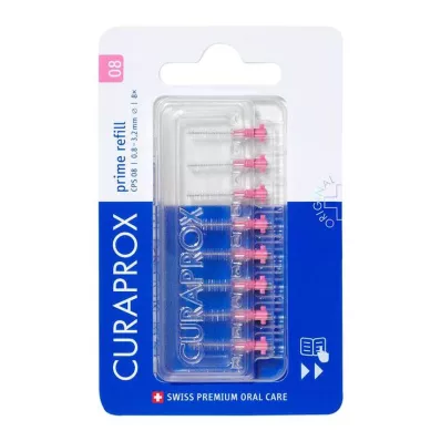 Curaprox Cps 08 prime diş arası fırçası yedek, 8 adet Curaprox Cps 08 prime diş arası fırçası yedek, 8 adet