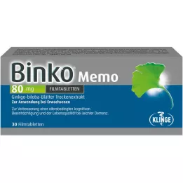 BINKO Memo 80 mg film kaplı tablet, 30 adet