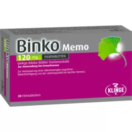 BINKO Memo 120 mg film kaplı tablet, 30 adet