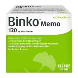 BINKO Memo 120 mg film kaplı tablet, 120 adet