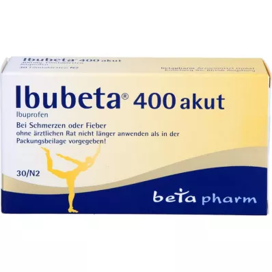 IBUBETA 400 akut film kaplı tablet, 30 adet