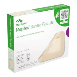 MEPILEX Border Flex Lite köpük sargı 4x5 cm, 10 adet