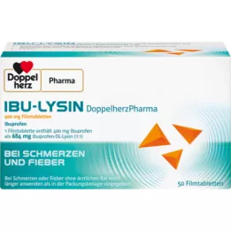 IBU-LYSIN DoppelherzPharma 400 mg film kaplı tabletler, 50 adet