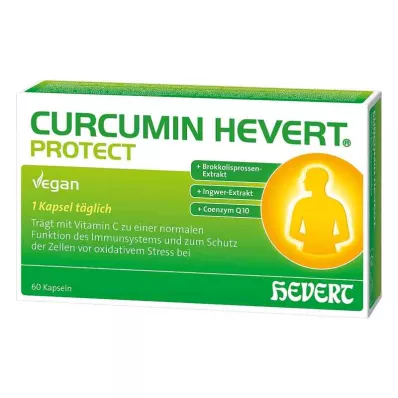 CURCUMIN HEVERT Protect Kapsüller, 60 Kapsül CURCUMIN HEVERT Protect Kapsüller, 60 Kapsül