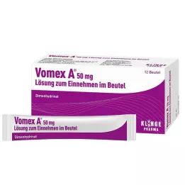 VOMEX Poşet içinde 50 mg oral çözelti, 12 adet