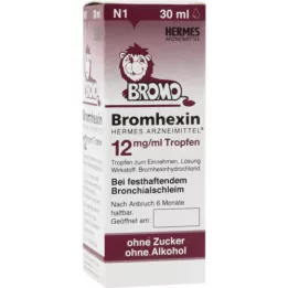 BROMHEXIN Hermes Arzneimittel 12 mg/ml damla, 30 ml