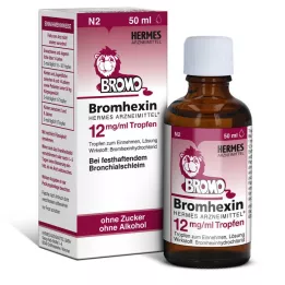 BROMHEXIN Hermes Arzneimittel 12 mg/ml damla, 50 ml