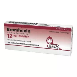 Bromheksin HERMES Medicines® 12 mg tablet, 20 adet