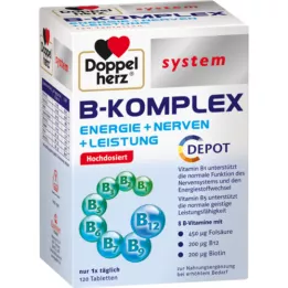 DOPPELHERZ B-kompleks sistem tabletleri, 120 adet