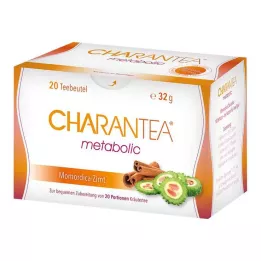 CHARANTEA Metabolik tarçınlı bitki çayı filtre torbası, 20 adet