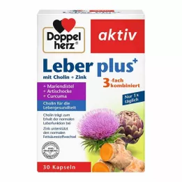 DOPPELHERZ Karaciğer artı kolin+çinko kapsülleri, 30 Kapsül