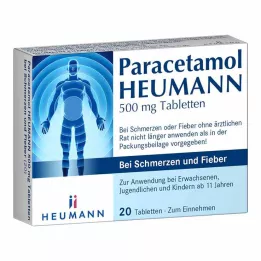 PARACETAMOL HEUMANN Ağrı ve ateş için 500 mg tablet, 20 adet