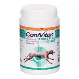 CANIVITON Forte Plus Köpek/kedi için takviye edici gıda tabletleri, 90 adet