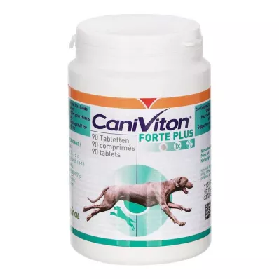 Caniviton Forte Plus köpekler/kediler için ek besleme tepsisi, 90 adet Caniviton Forte Plus köpekler/kediler için ek besleme tepsisi, 90 adet