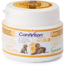 CANIVITON Protect Köpekler/kediler için takviye edici gıda tabletleri, 30 adet