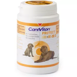 CANIVITON Protect Köpekler/kediler için takviye edici gıda tabletleri, 90 adet