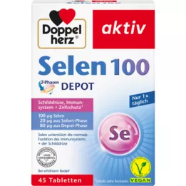 DOPPELHERZ Selenyum 100 2 Fazlı Depo Tablet, 45 Kapsül