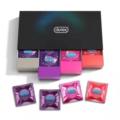 DUREX Fun Explosion prezervatif karışımı 4 tip, 40 adet DUREX Fun Explosion prezervatif karışımı 4 tip, 40 adet