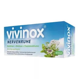 VIVINOX Gergin Dinlenme Baldr.+Mel.+Tutku.Sakinleştirici.Drag., 40 St