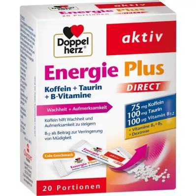 DOPPELHERZ Energy Plus DIRECT Peletler, 20 adet