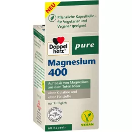 DOPPELHERZ Magnezyum 400 saf kapsül, 60 Kapsül