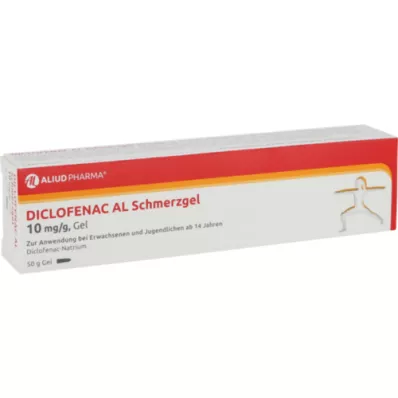 DICLOFENAC AL Ağrı jeli 10 mg/g, 50 g