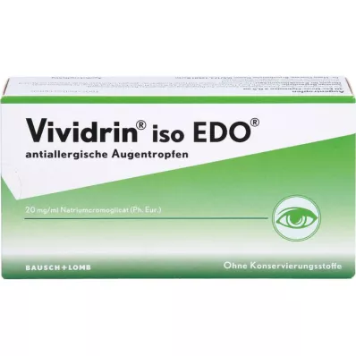 VIVIDRIN iso EDO antialerjik göz damlası, 30X0,5 ml