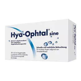 HYA-OPHTAL sine göz damlası, 30X0,5 ml