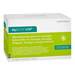 MYBIOTIK LIFE+ Kombi paket 30x1,5 g Plv.+60 kapsül, 1 adet