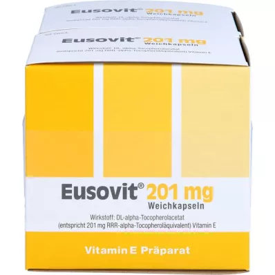 EUSOVIT 201 mg yumuşak kapsül, 180 adet