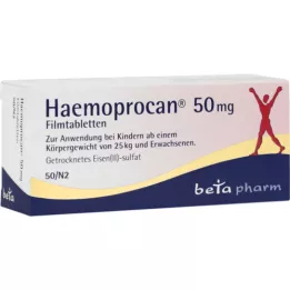 HAEMOPROCAN 50 mg film kaplı tablet, 50 adet