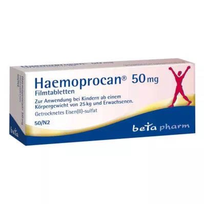 Haemoprocan 50 mg film kaplı tablet (50 adet) Haemoprocan 50 mg film kaplı tablet (50 adet)