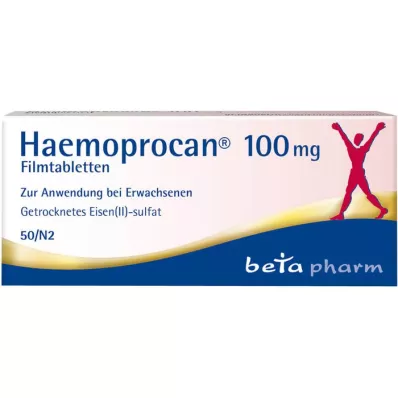 HAEMOPROCAN 100 mg film kaplı tablet, 50 adet